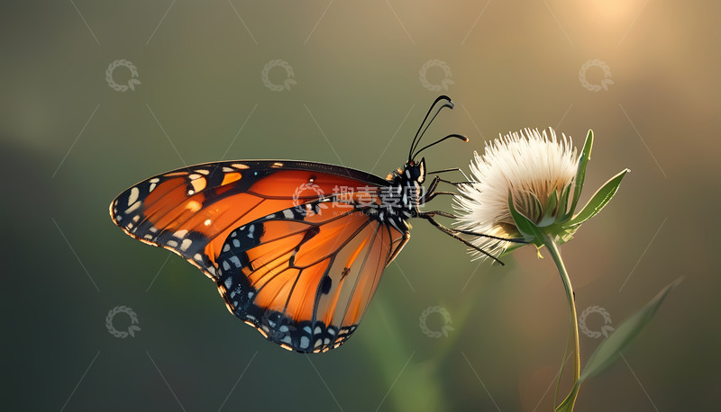 高清大图下载【趣麦麦图】白花蝴蝶花儿