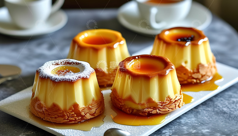 高清大图下载【趣麦麦图】面包蛋糕奶油