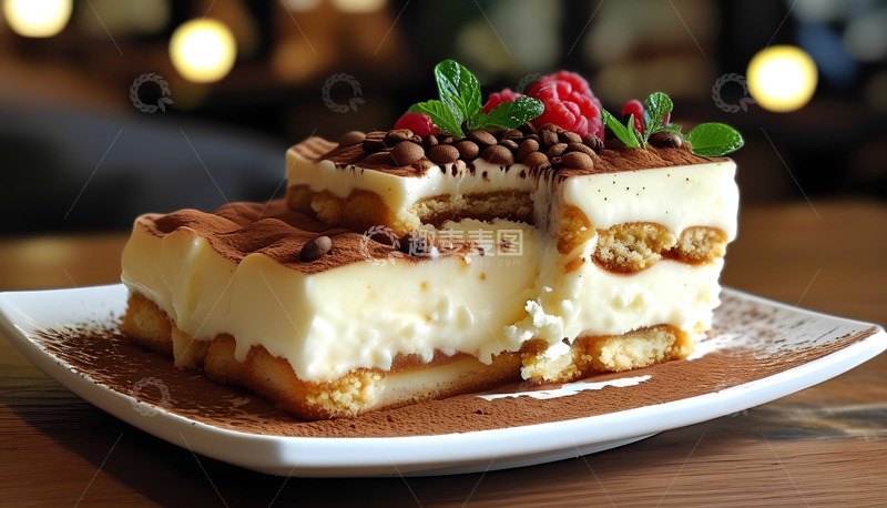 高清大图下载【趣麦麦图】面包蛋糕叶子