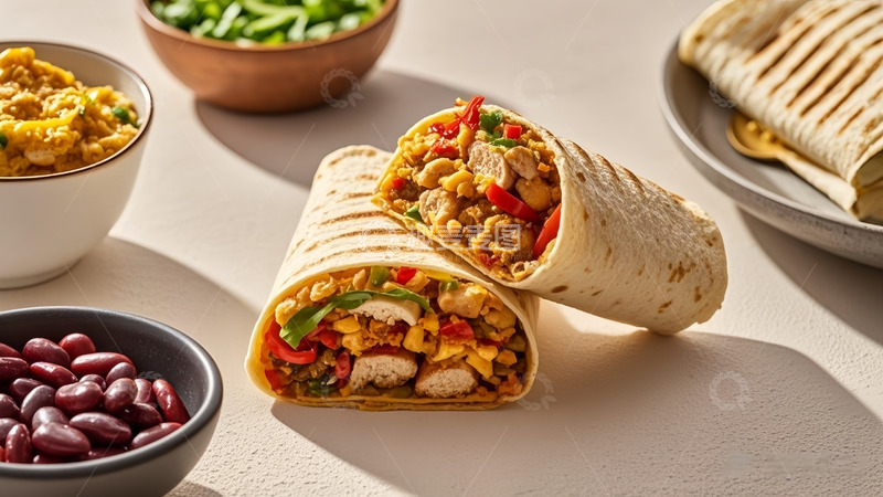 高清大图下载【趣麦麦图】美食制作主食