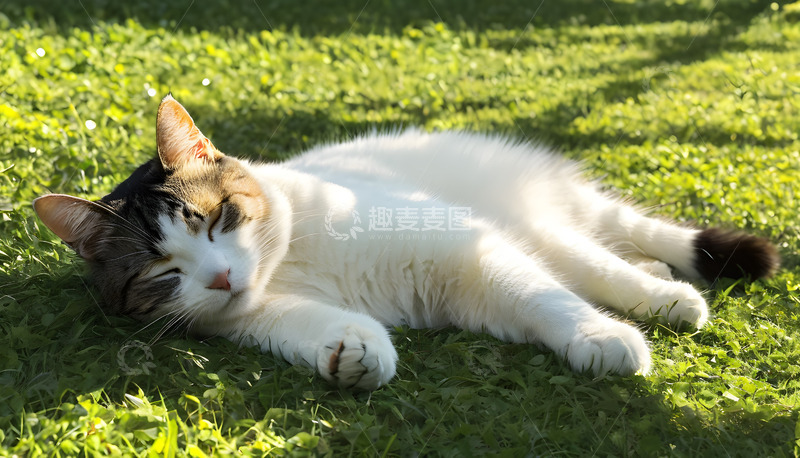 高清大图下载【趣麦麦图】喵星人的小舔