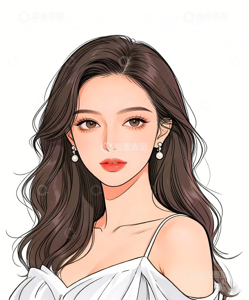 高清大图下载【趣麦麦图】时尚名媛达人