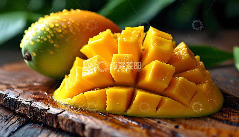高清大图下载【趣麦麦图】芒果黄色水果