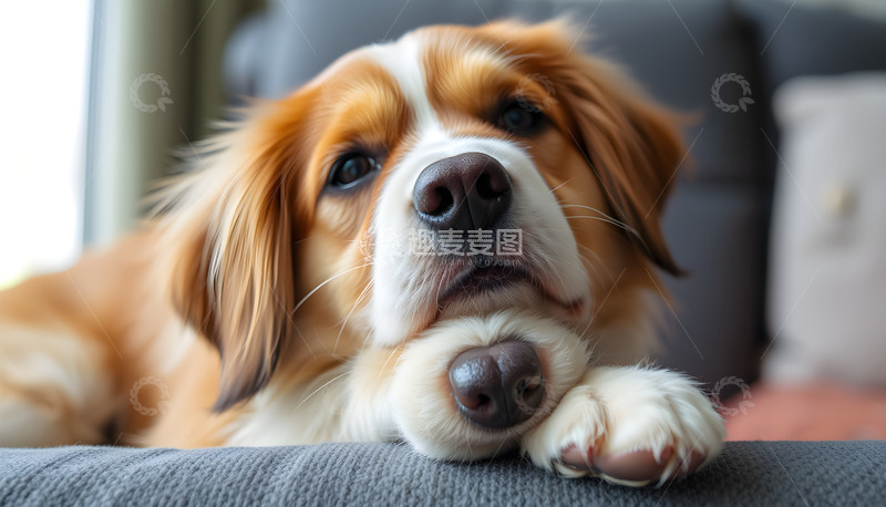 高清大图下载【趣麦麦图】两小只宠物的互动