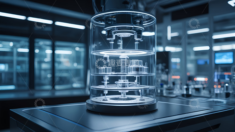 高清大图下载【趣麦麦图】智能化科研台