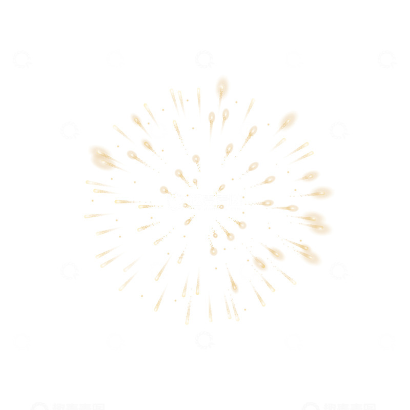 源文件下载【趣麦麦图】-夜空中的节日烟花