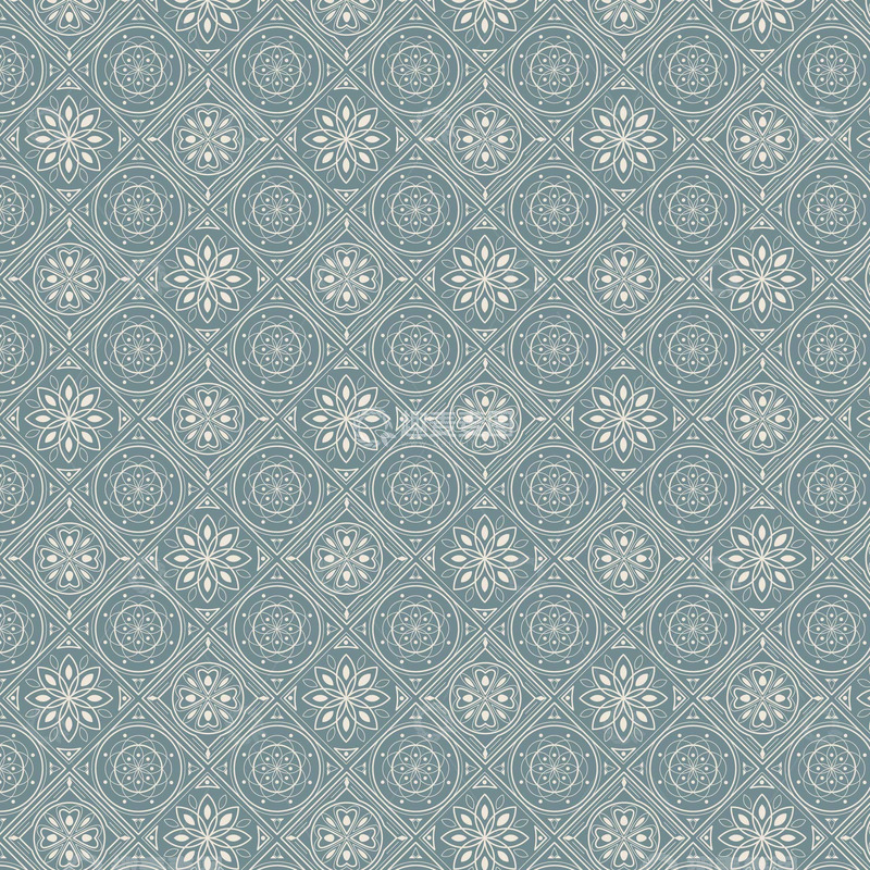 源文件下载【趣麦麦图】浅蓝几何交错网格装饰