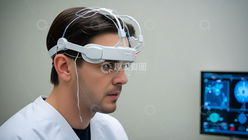 高清大图下载【趣麦麦图】脑机技术研究