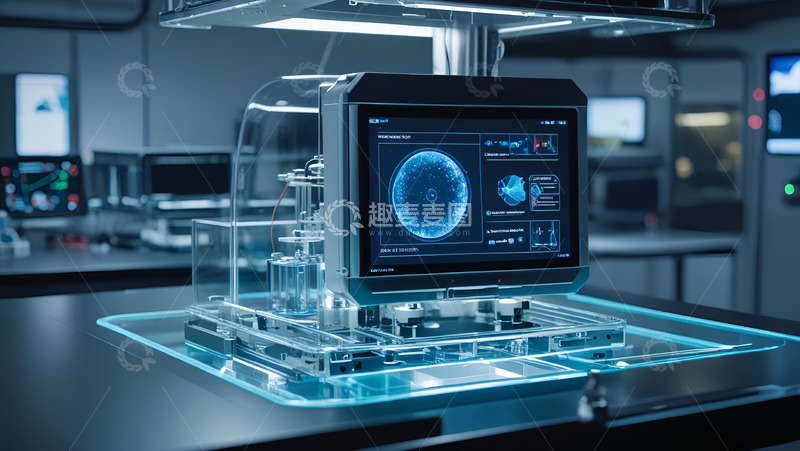 高清大图下载【趣麦麦图】智能数据计算机