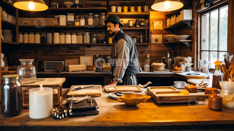 高清大图下载【趣麦麦图】家庭咖啡台设计
