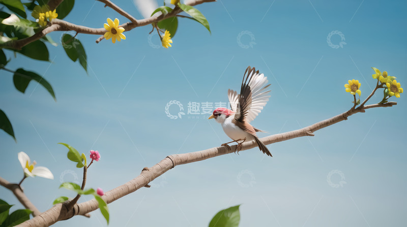 高清大图下载【趣麦麦图】五颜六色的花儿