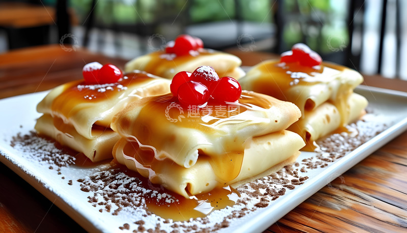 高清大图下载【趣麦麦图】美食奶油蛋黄