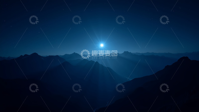 高清大图下载【趣麦麦图】傍晚的极限灯光