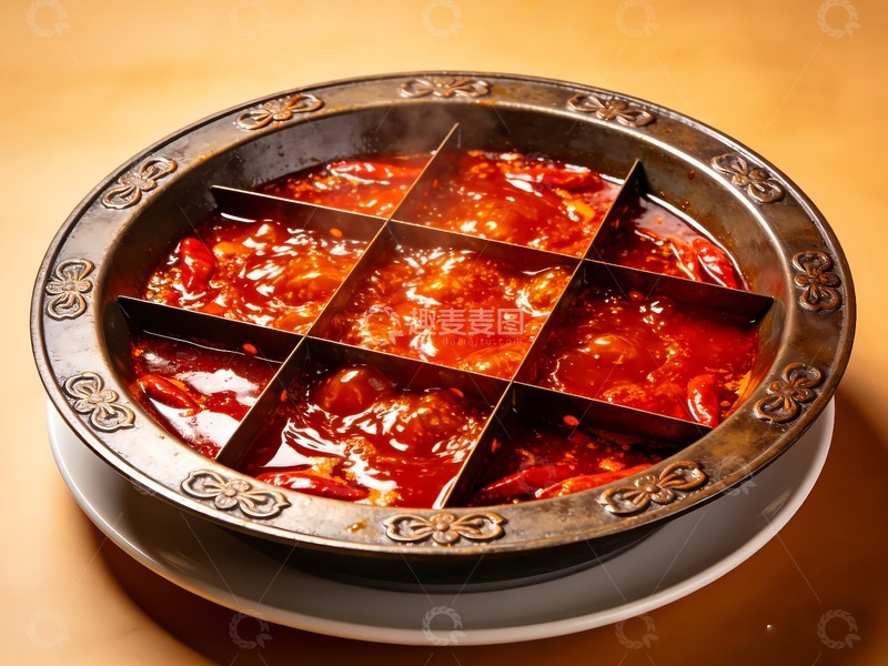 高清大图下载【趣麦麦图】九宫格火锅汤底