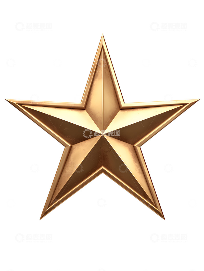 高清大图下载【趣麦麦图】五角星装饰卡通