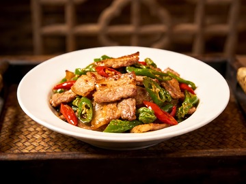 小炒肉辣椒炒肉 