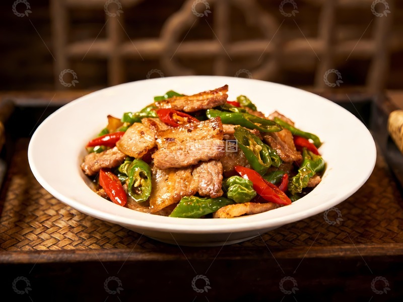 高清大图下载【趣麦麦图】小炒肉辣椒炒肉 