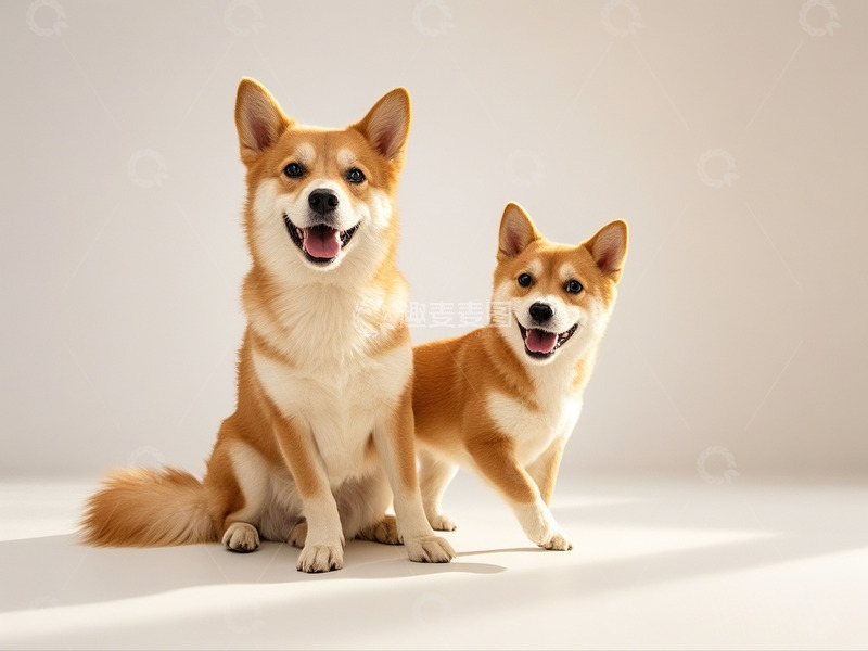 高清大图下载【趣麦麦图】可爱柴犬摄影