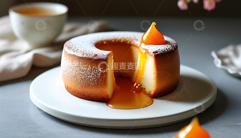 高清大图下载【趣麦麦图】奶油面包美食