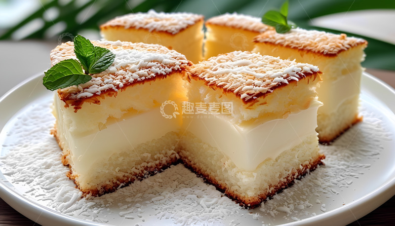 高清大图下载【趣麦麦图】面包好吃奶油