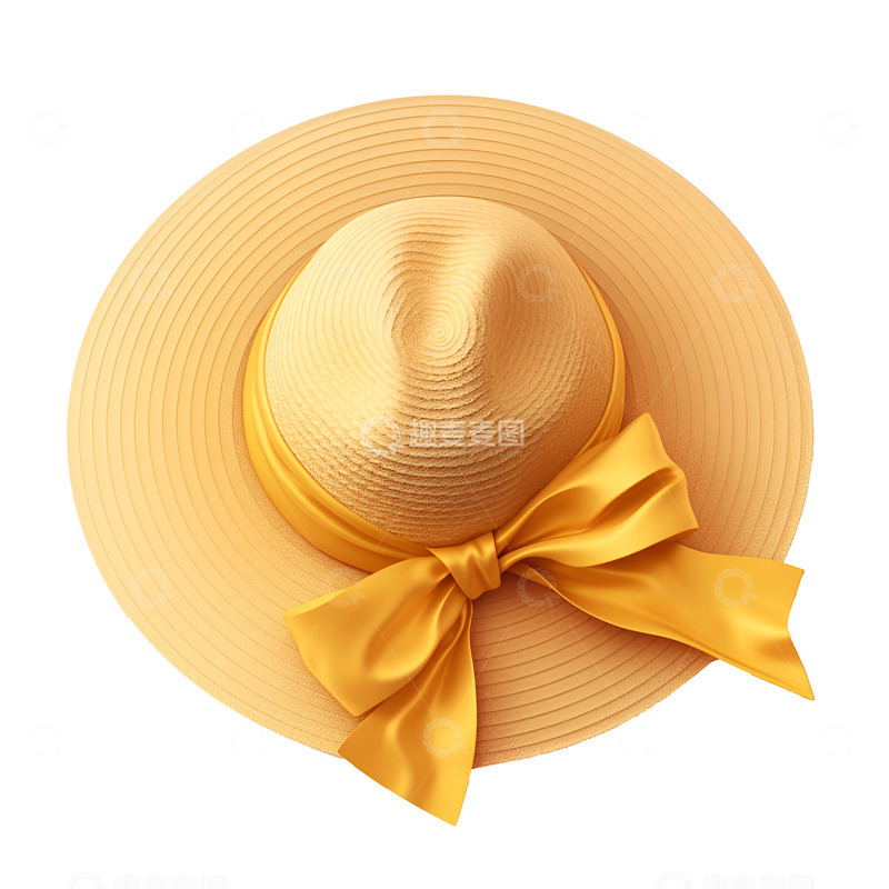 高清大图下载【趣麦麦图】卡通一只草帽