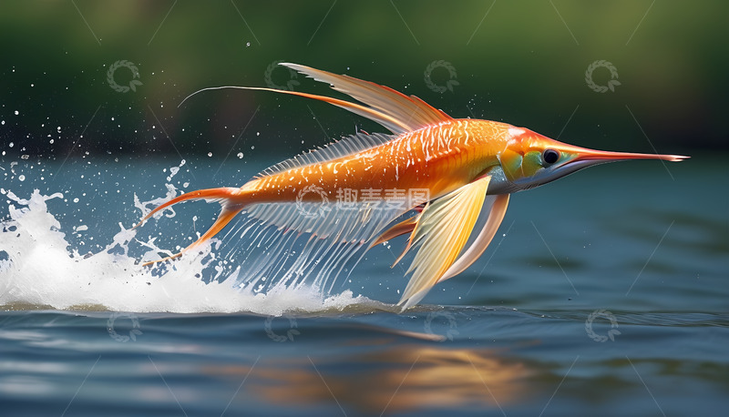 高清大图下载【趣麦麦图】鸭嘴鱼河水鱼