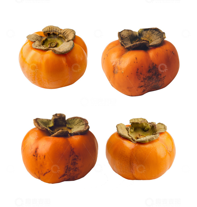 高清大图下载【趣麦麦图】不同角度的柿子