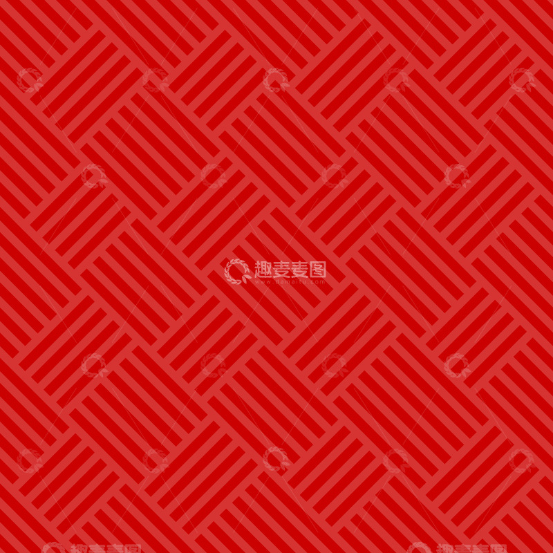 源文件下载【趣麦麦图】红色网格几何图案背景