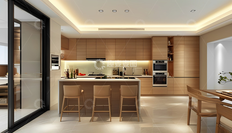 高清大图下载【趣麦麦图】房间厨房漂亮