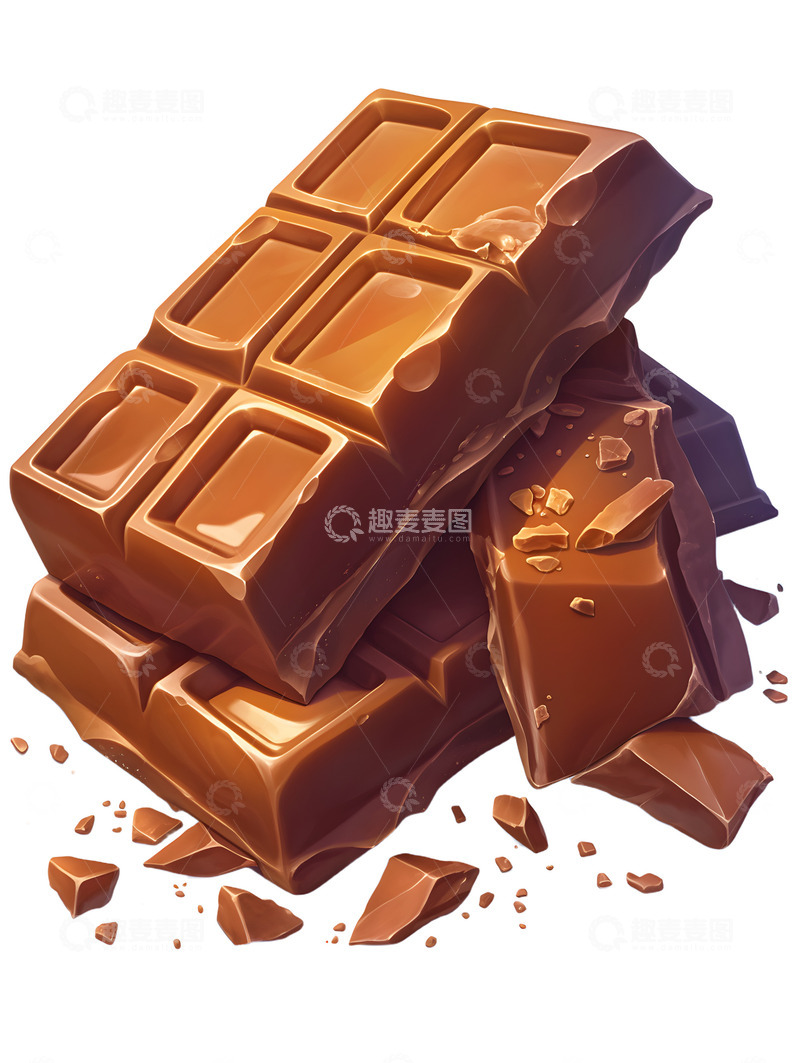 高清大图下载【趣麦麦图】美味的巧克力美食