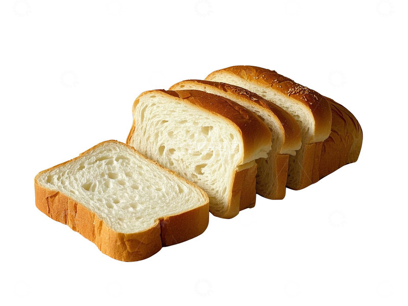 高清大图下载【趣麦麦图】切片面包排列展示素材