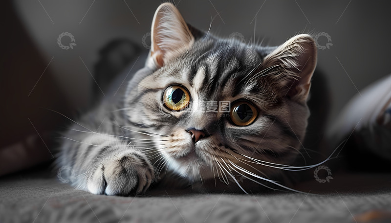 高清大图下载【趣麦麦图】可爱小猫动物