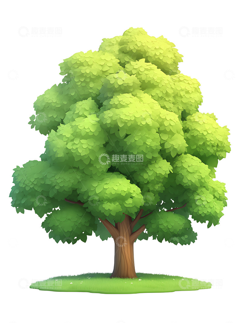 高清大图下载【趣麦麦图】大树春天绿色