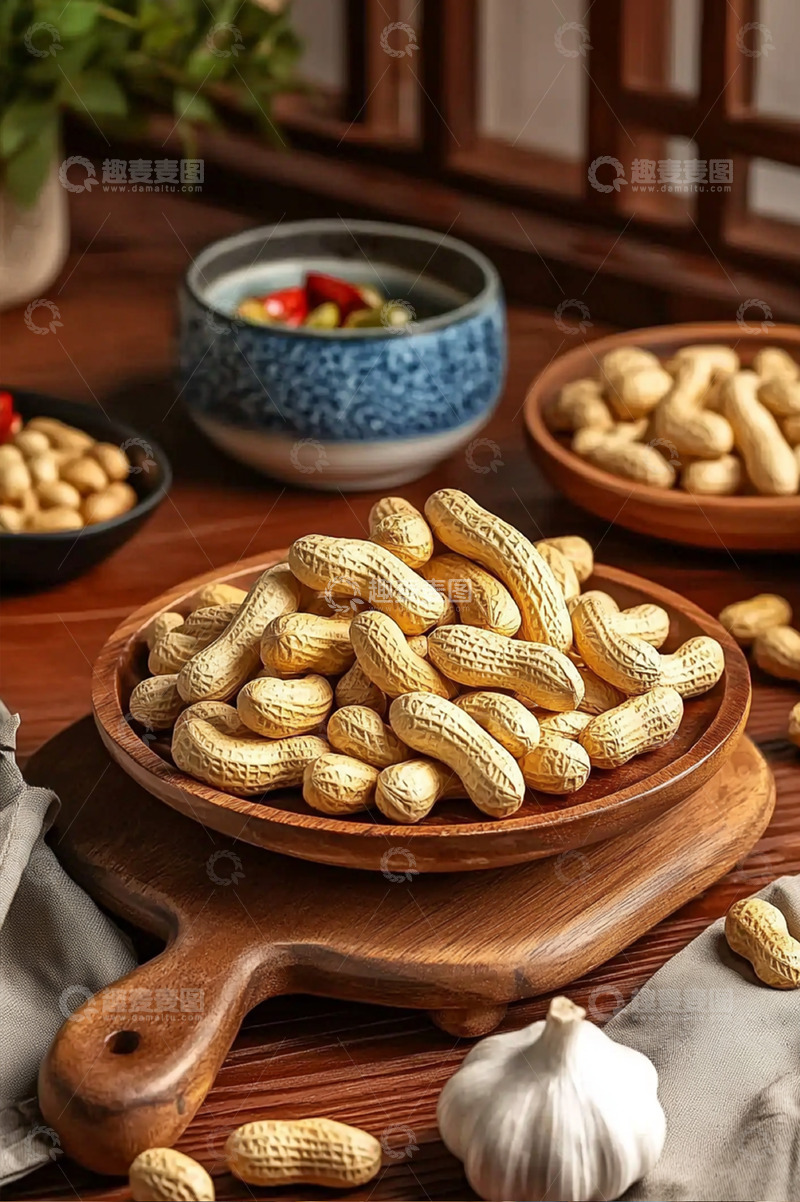 高清大图下载【趣麦麦图】花生米美食静物摄影图