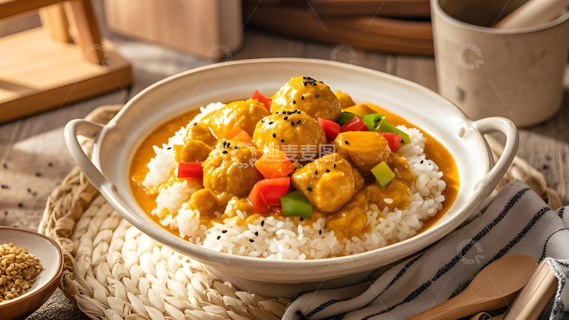 高清大图下载【趣麦麦图】鱼丸与汤汁融合的家庭美味