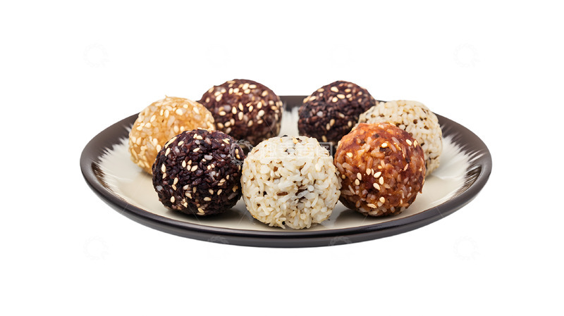 高清大图下载【趣麦麦图】炸丸子美食点心