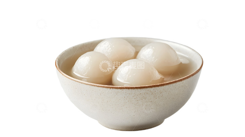 高清大图下载【趣麦麦图】美味的一碗汤圆美食