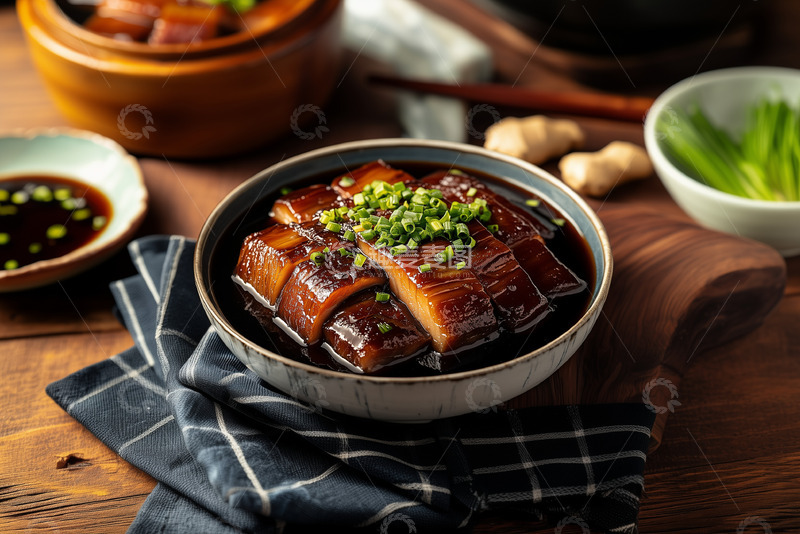 高清大图下载【趣麦麦图】红烧肉高清摄影素材