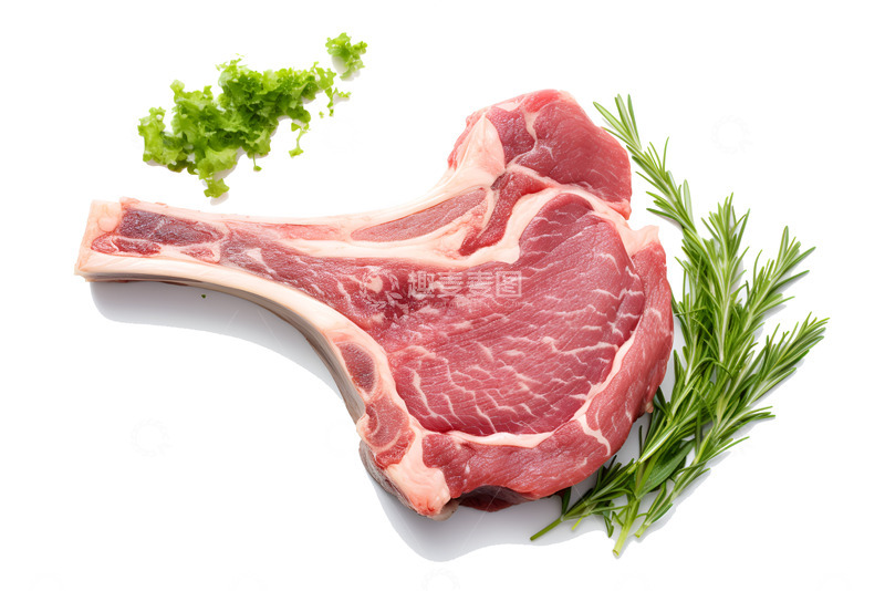 高清大图下载【趣麦麦图】新鲜的牛排骨