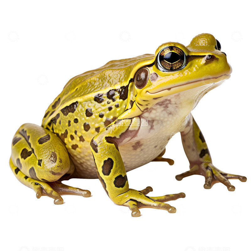 高清大图下载【趣麦麦图】一只可爱的绿青蛙