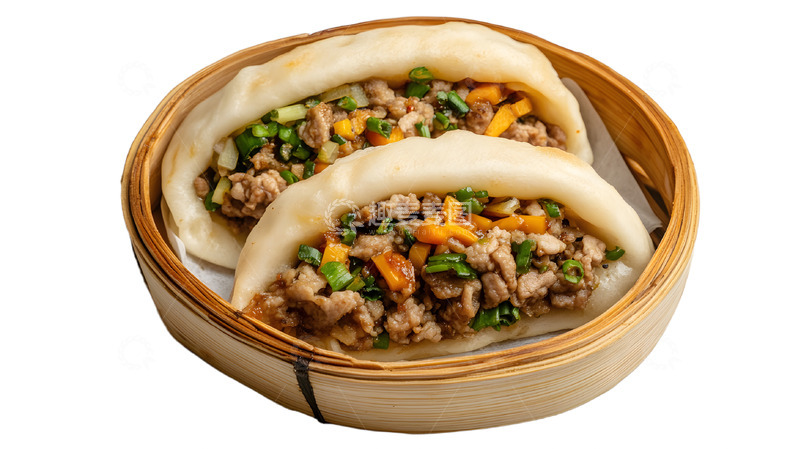 高清大图下载【趣麦麦图】美味的肉夹馍