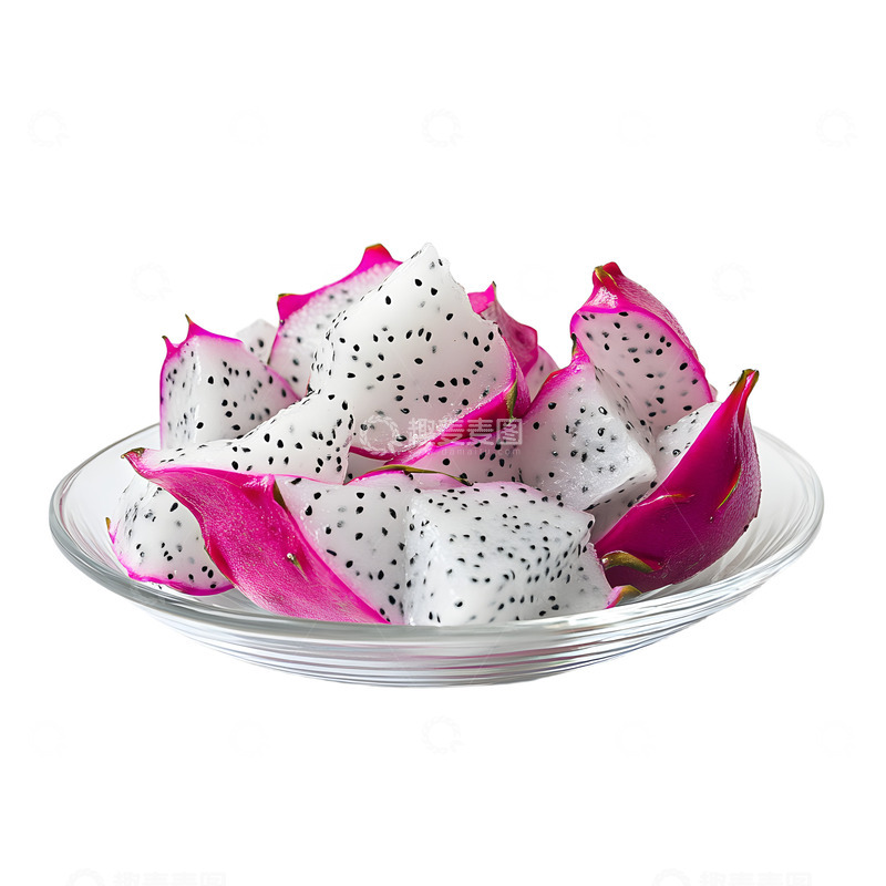 高清大图下载【趣麦麦图】一大盘火龙果