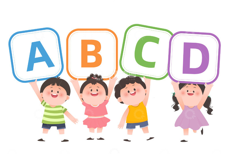 源文件下载【趣麦麦图】可爱卡通儿童上课英语课