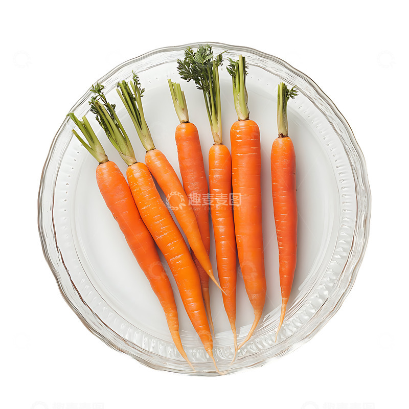 高清大图下载【趣麦麦图】一大盘萝卜胡罗卜
