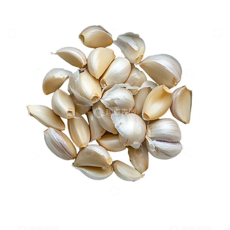 高清大图下载【趣麦麦图】一份蒜米大蒜