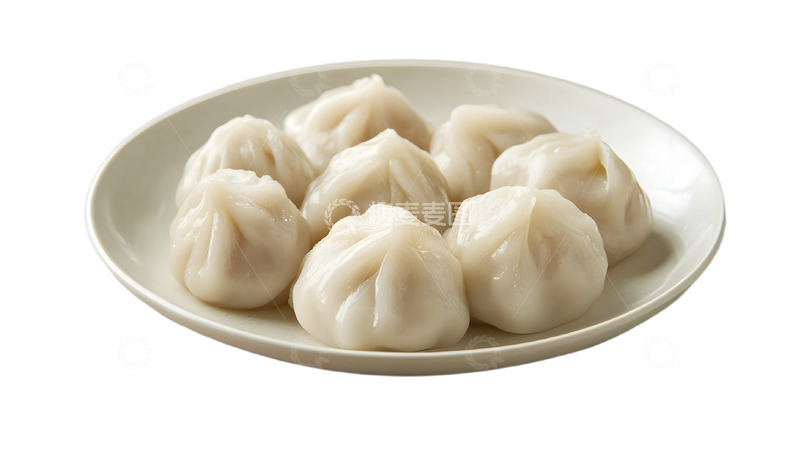 高清大图下载【趣麦麦图】一盘烧卖点心