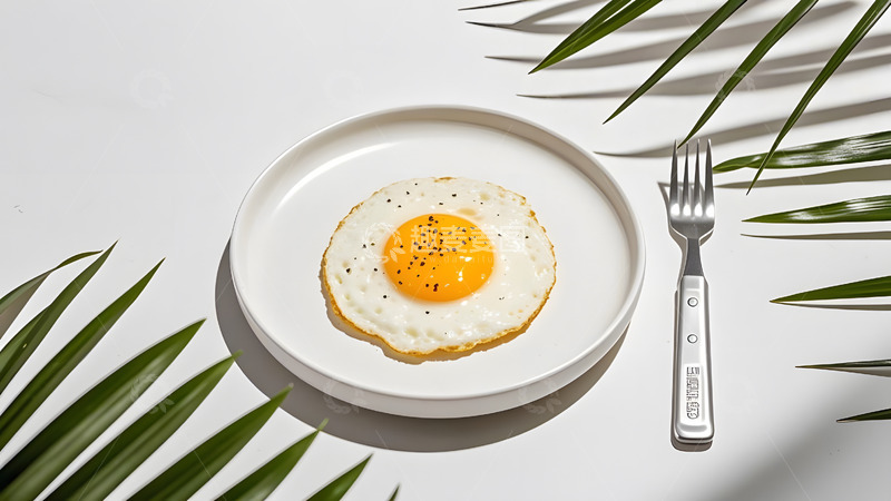 高清大图下载【趣麦麦图】简单自然风格的煮鸡蛋摆拍画面