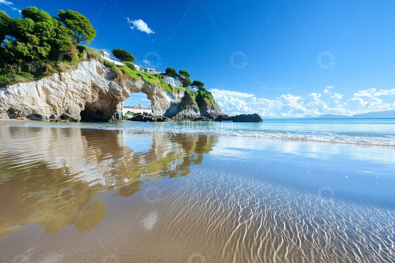 高清大图下载【趣麦麦图】海边沙滩摄影素材