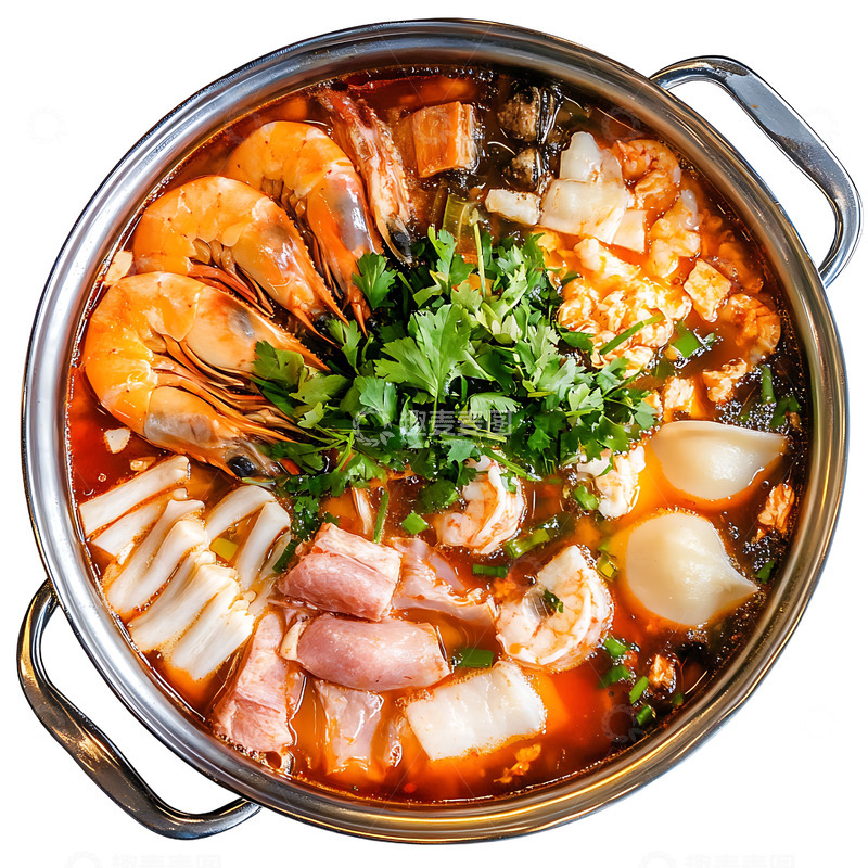 高清大图下载【趣麦麦图】海鲜火锅美食