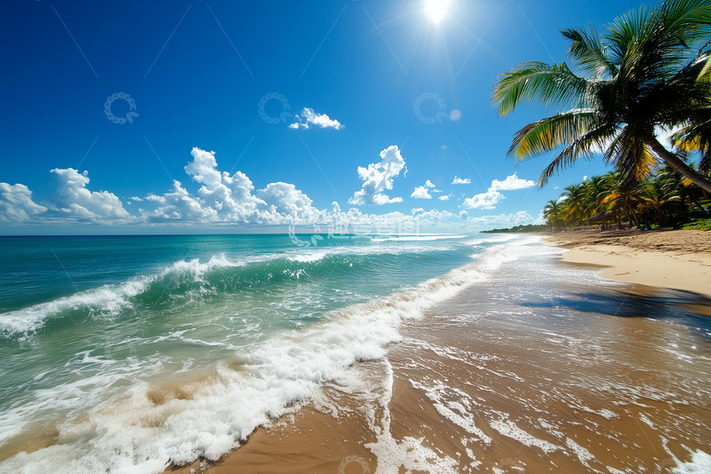 高清大图下载【趣麦麦图】海边沙滩摄影素材6